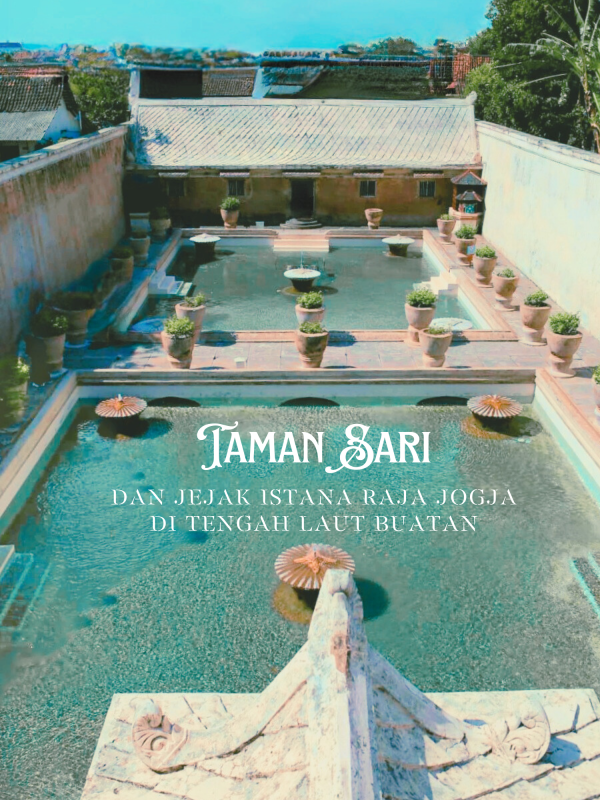 Kolam ini dulunta menjadi tempat Pemandian Raja Jogja dan kerabat