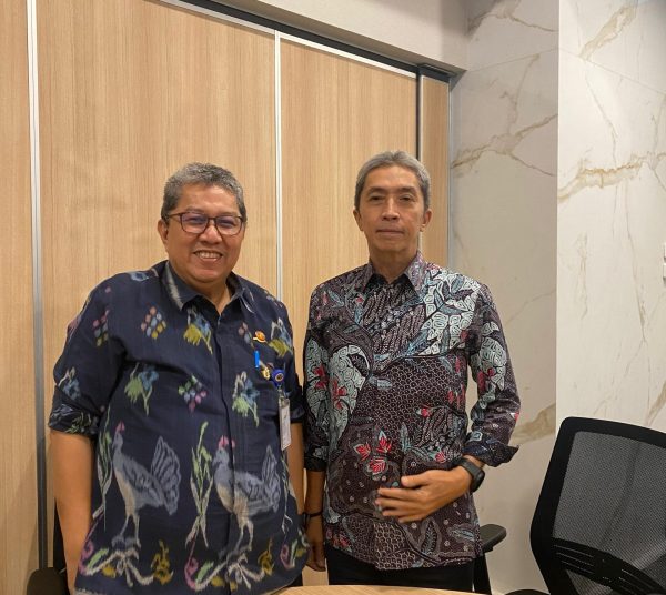 Dirjen Perkeretaapian Kementerian Perhubungan menerima kunjungan Wakil Walikota Bogor Dedie Rachim.(humas)