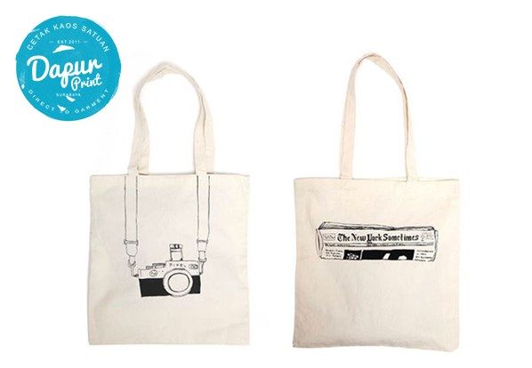 Ilustrasi Tas Totebag Kanvas (istimewa) Ilustrasi Tas Totebag Kanvas (istimewa)