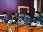 DPRD Kota Bogor menggelar rapat paripurna penetapan 3 pansus raperda baru. (DPRD Kota Bogor)