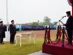 Pj Bupati Bogor Asmawa Tosepu melantik Suryanto Putra menjadi Pj Sekda Kabupaten Bogor menggantikan Burhanudin yang purna tugas.