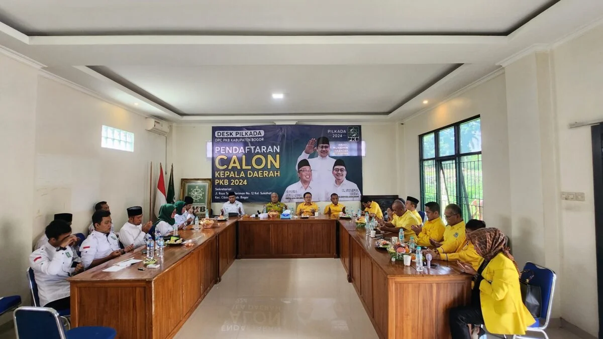 Kunjungan politik Partai Golkar ke DPC PKB Kabupaten Bogor