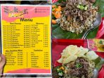 Menu yang ada di Nasi Goreng Wagyu Sukur
