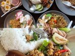 Salah satu menu di Suasana di Restoran Leuweung Awi Bogor