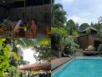 Suasana di Restoran Leuweung Awi Bogor