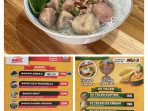 Beberapa menu yang ada di bakso KampungQu Tanjung