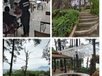 Suasana yang ada di Pasir Angin Pas Resto Puncak Bogor