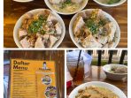 Beberapa menu di Bakso Rudal Pakdhe Han