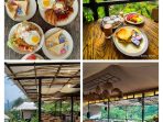 Restoran yang ada di Pakarangan Glamping Pabangbon Leuwiliang Bogor