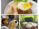 Salahsatu menu di kafe tepi kereta