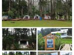 Suasana yang ada di Hutan Hujan Sentul Bogor