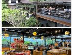 Area oleh-oleh dan restaurant di sekitar wahana Go-Luge, images sumber: Google Crome