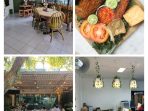 Suasana dan salah satu tampilan menu diImah Bancakan Sarimaya, images sumber: Google Crome,